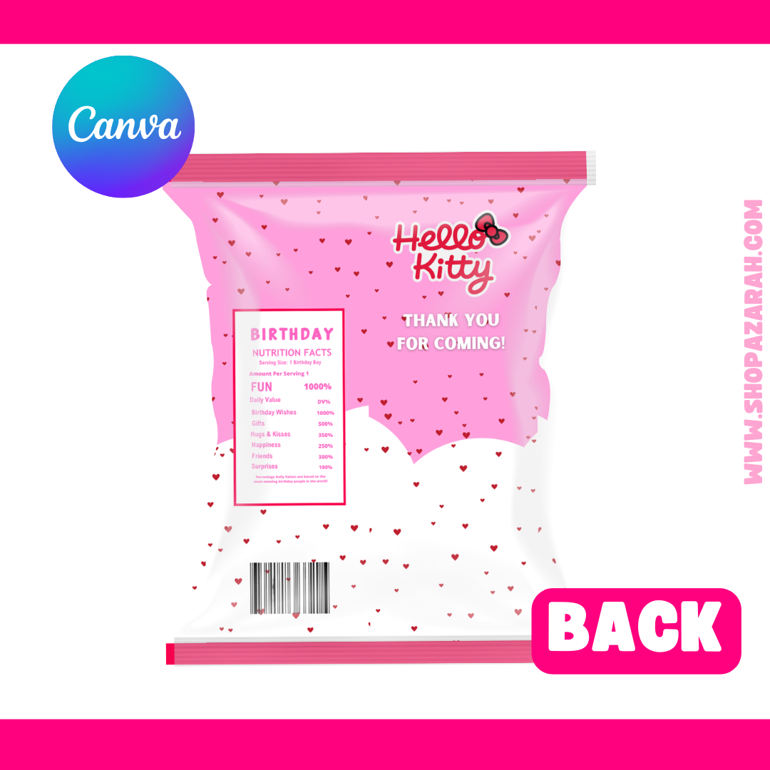 Hello Kitty Chip Bag