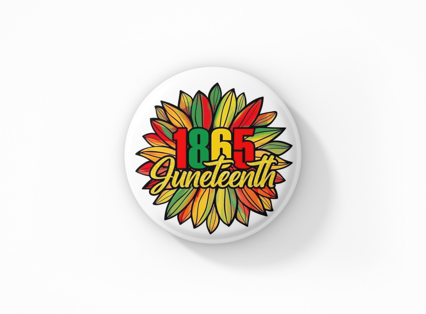 1865 Juneteenth Pinback Button