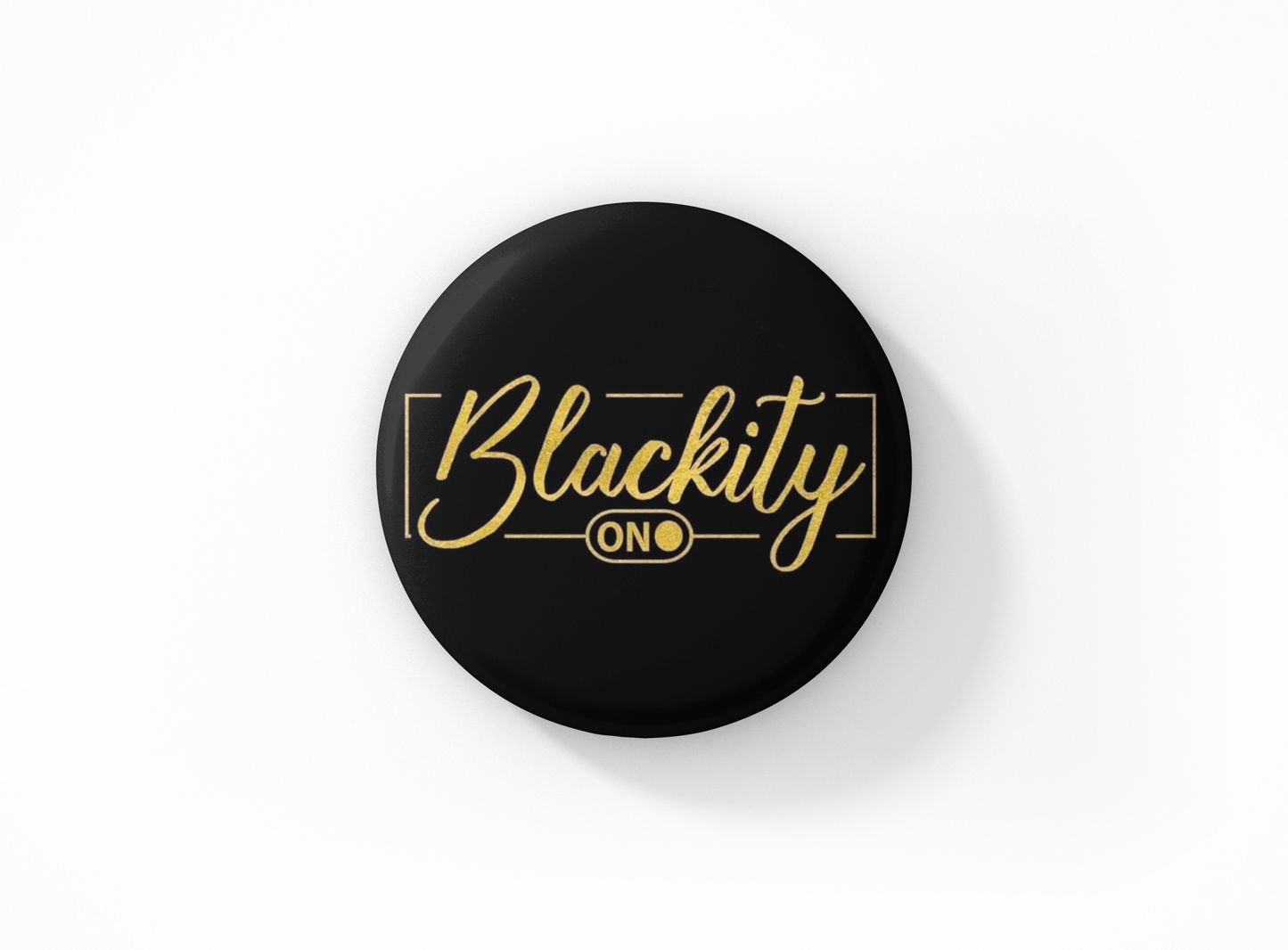 Blackity Pinback Button