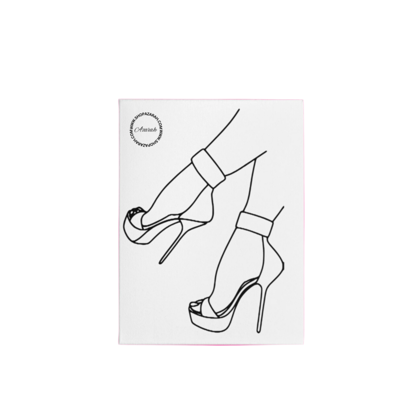 Pre-Sketched Canvas: Fierce Steps