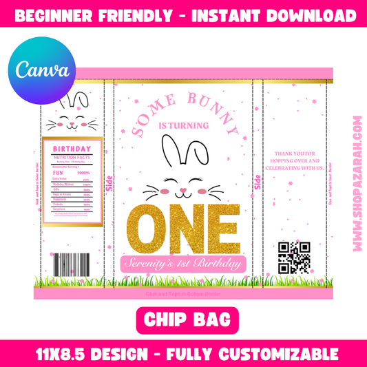 Some Bunny Chip Bag