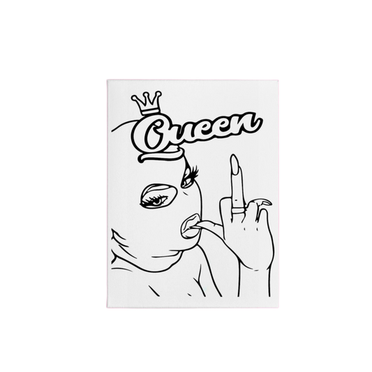 Pre-Sketched Canvas: Queen Shiesty
