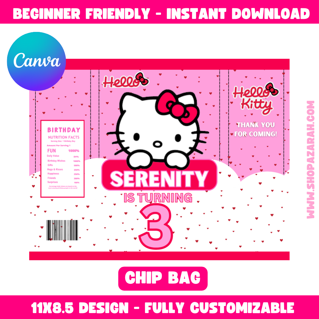 Hello Kitty Chip Bag